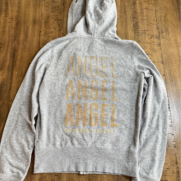 Victoria's Secret Heather Gray Hoodie - Picture 7 of 8